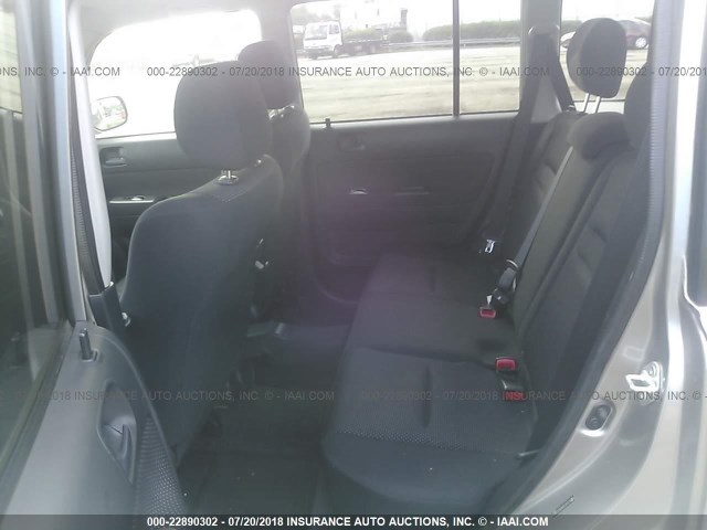 JTLKT334050218922 - 2005 TOYOTA SCION XB Сұр фото 8