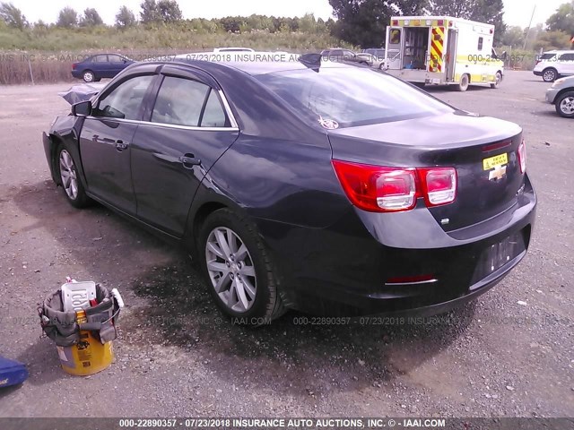 1G11D5SLXFF318400 - 2015 CHEVROLET MALIBU 2LT GRAY photo 3