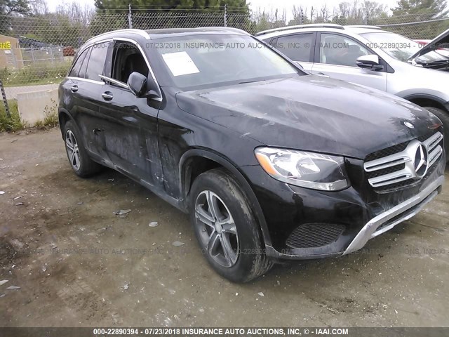 WDC0G4KB0GF070584 - 2016 MERCEDES-BENZ GLC 300 4MATIC BLACK photo 1