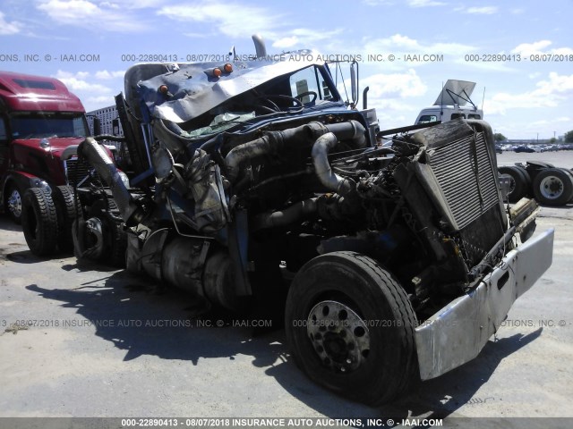 1FUJBDCG11PH07160 - 2001 FREIGHTLINER CLASSIC LEGACY FLD120 BLUE photo 1