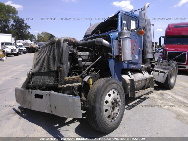 1FUJBDCG11PH07160 - 2001 FREIGHTLINER CLASSIC LEGACY FLD120 BLUE photo 2