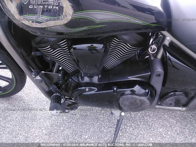 JKAVN2C17FA063052 - 2015 KAWASAKI VN900 C BLACK photo 9