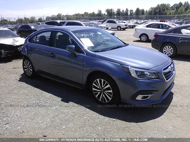 4S3BNAF68J3005930 - 2018 SUBARU LEGACY 2.5I PREMIUM BLUE photo 1