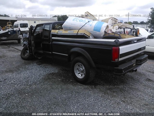 1FTHX26G4TEB45824 - 1996 FORD F250 BLACK photo 3