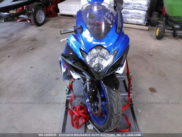 JS1GN7DA672121300 - 2007 SUZUKI GSX-R600 BLUE photo 5