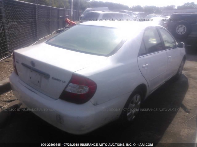 4T1BE32K64U321142 - 2004 TOYOTA CAMRY LE/XLE/SE Ağ foto 4