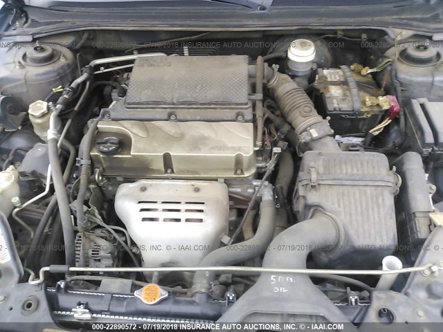 4A3AB36F88E022707 - 2008 MITSUBISHI GALANT ES GRAY photo 10