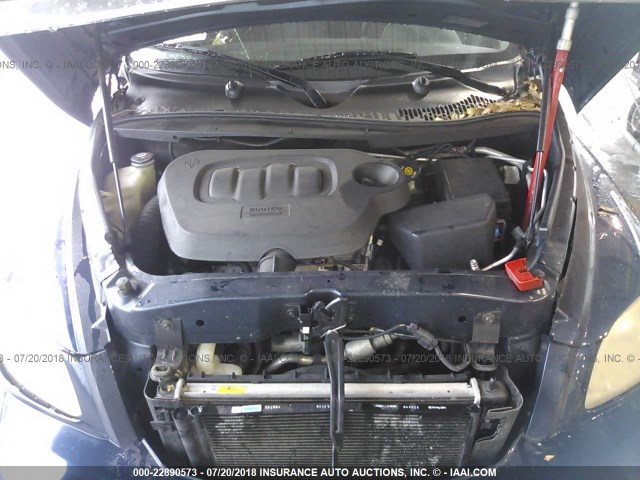 3GNCA13B29S560550 - 2009 CHEVROLET HHR LS BLUE photo 10