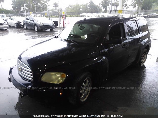 3GNCA13B29S560550 - 2009 CHEVROLET HHR LS BLUE photo 2