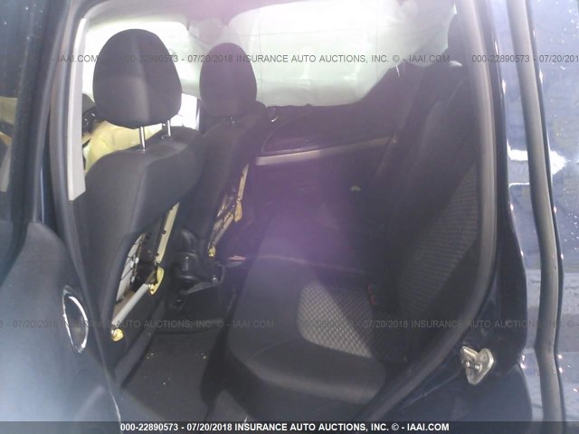 3GNCA13B29S560550 - 2009 CHEVROLET HHR LS BLUE photo 8