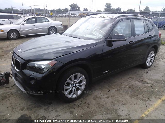 WBAVL1C51EVY20184 - 2014 BMW X1 XDRIVE28I BLACK photo 2
