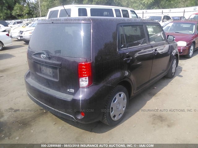 JTLZE4FE2DJ039163 - 2013 TOYOTA SCION XB Schwarz Foto 4