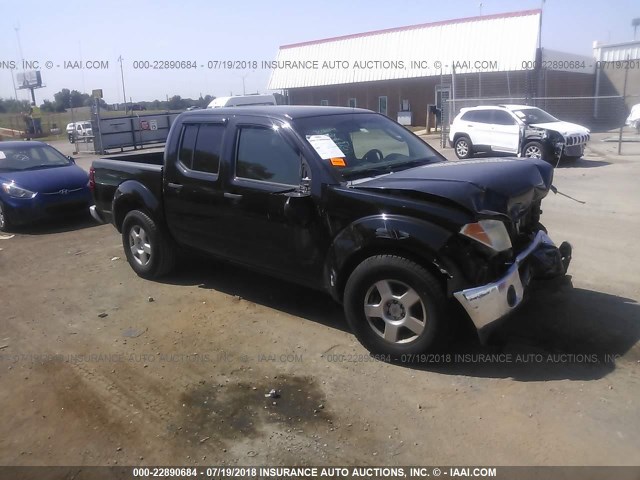 1N6AD07U18C425509 - 2008 NISSAN FRONTIER CREW CAB LE/SE/OFF ROAD BLACK photo 1