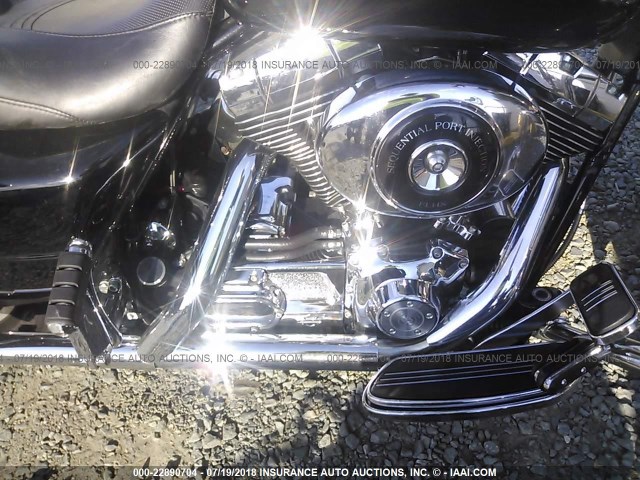 1HD1KBW116Y705697 - 2006 HARLEY-DAVIDSON FLHXI BLACK photo 8