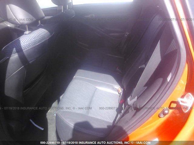 5Y2SR6E0XAZ419724 - 2010 PONTIAC VIBE GT ORANGE photo 8