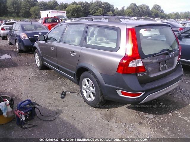 YV4BZ982981018489 - 2008 VOLVO XC70 GRAY photo 3