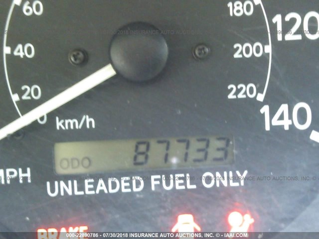 4T1BG22K1WU337529 - 1998 TOYOTA CAMRY CE/LE/XLE მწვანე ფოტო 7