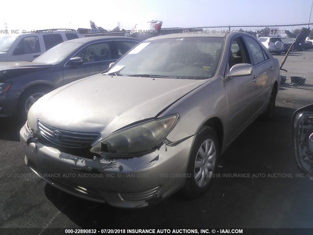 4T1BE32KX5U027342 - 2005 TOYOTA CAMRY LE/XLE/SE Qızıl foto 2