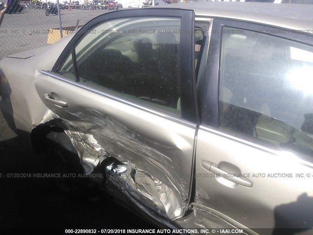 4T1BE32KX5U027342 - 2005 TOYOTA CAMRY LE/XLE/SE Qızıl foto 6