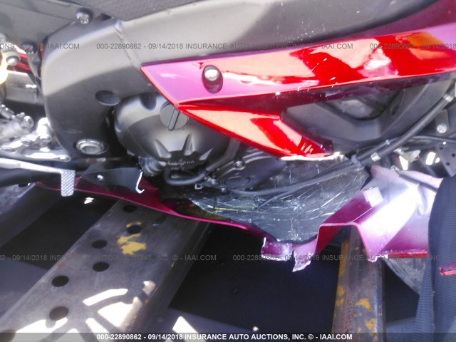 JYARJ12E67A017615 - 2007 YAMAHA YZFR6 L RED photo 8