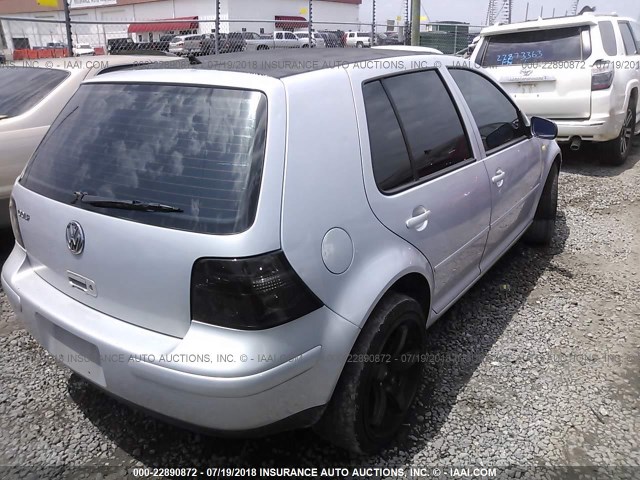 WVWGA31J9XW483256 - 1999 VOLKSWAGEN GOLF GLS GRAY photo 4