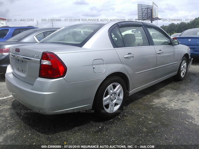 1G1ZT58N98F147916 - 2008 CHEVROLET MALIBU LT/CLASSIC GRAY photo 4