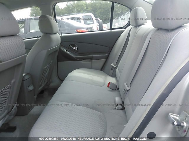 1G1ZT58N98F147916 - 2008 CHEVROLET MALIBU LT/CLASSIC GRAY photo 8
