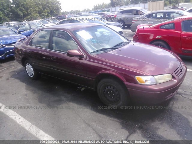 JT2BG28K5X0300934 - 1999 TOYOTA CAMRY LE/XLE RED photo 1