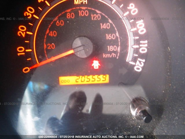 5TFRM5F1XAX013016 - 2010 TOYOTA TUNDRA DOUBLE CAB SR5 BLUE photo 7