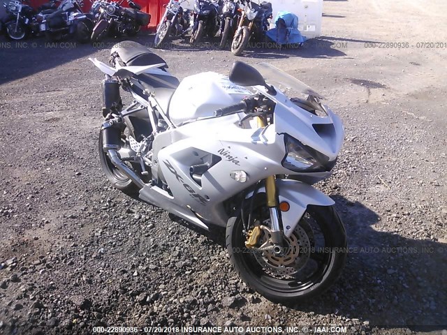 JKBZXJB184A026009 - 2004 KAWASAKI ZX636 B1 GRAY photo 1