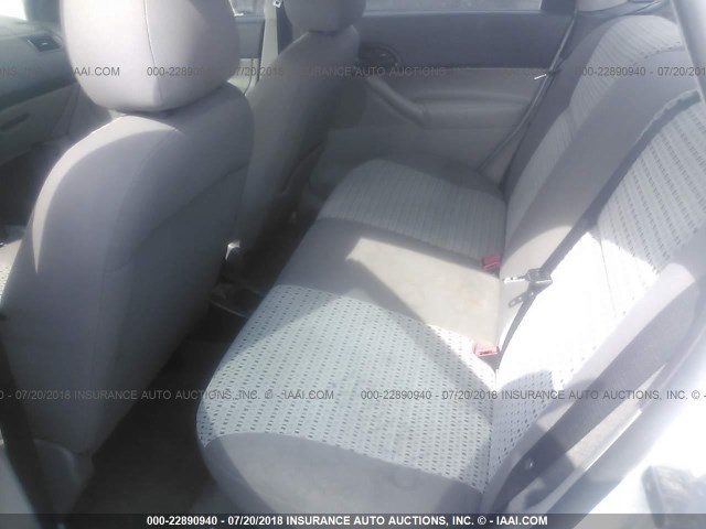 1FAFP34N67W251390 - 2007 FORD FOCUS ZX4/S/SE/SES Ақ фото 8