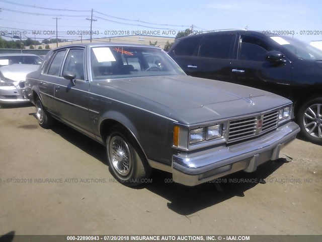 1G3GM69Y0GR345792 - 1986 OLDSMOBILE CUTLASS SUPREME BROUGHAM BEIGE photo 1