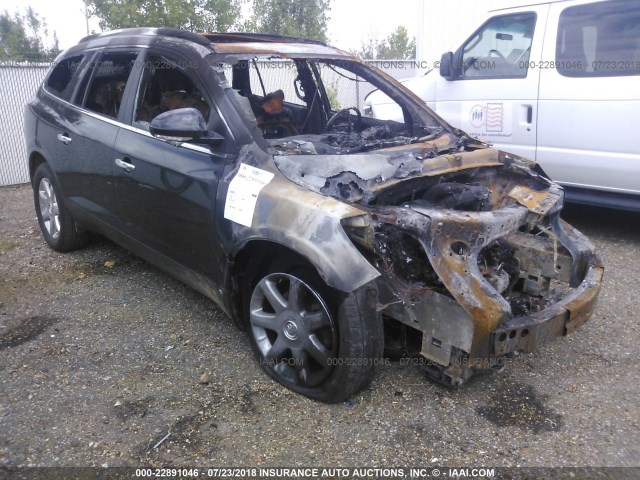 5GAER23778J139758 - 2008 BUICK ENCLAVE CXL BLACK photo 1