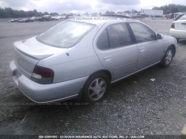 1N4DL01D5XC244266 - 1999 NISSAN ALTIMA XE/GXE/SE/GLE SILVER photo 4