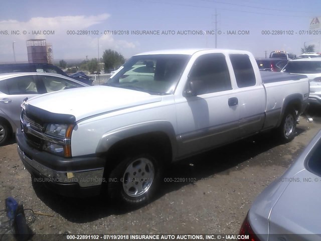 2GCEK19T331122119 - 2003 CHEVROLET SILVERADO K1500 WHITE photo 2