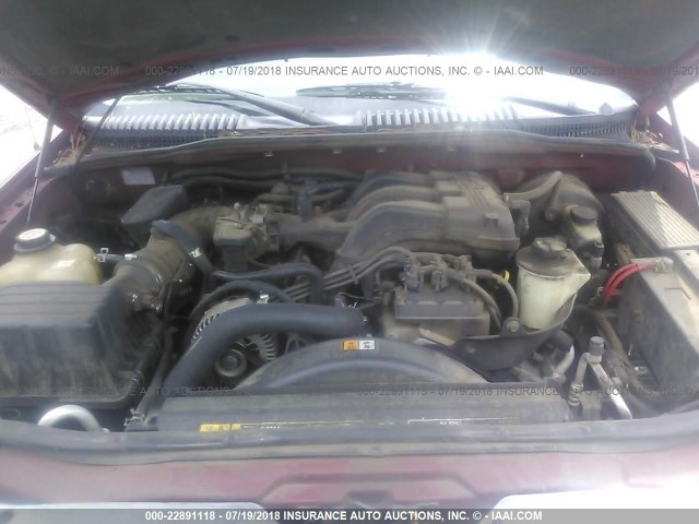 1FMZU63K84UB02149 - 2004 FORD EXPLORER XLT/XLT SPORT/NBX 栗色 照片 10