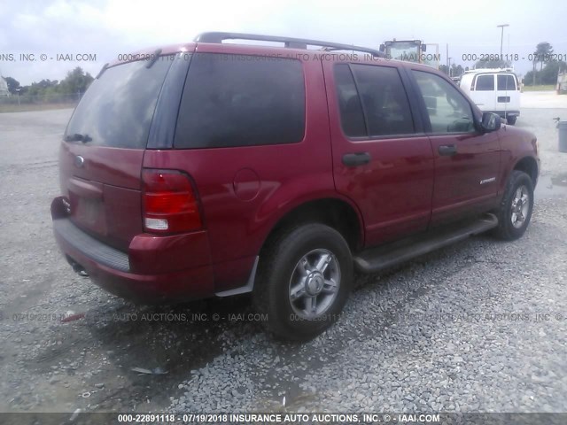 1FMZU63K84UB02149 - 2004 FORD EXPLORER XLT/XLT SPORT/NBX 栗色 照片 4