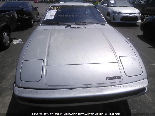 JM1FB3310D0739255 - 1983 MAZDA RX7 GRAY photo 6