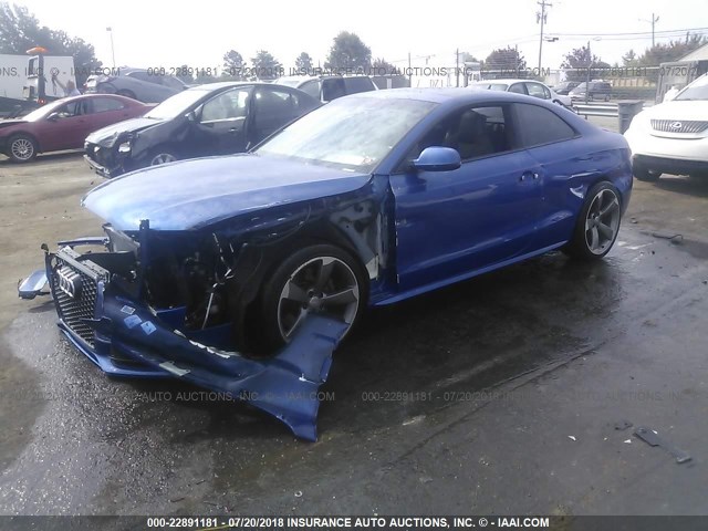 WAUG4AFR0GA018241 - 2016 AUDI S5 PREMIUM PLUS 蓝色 照片 2