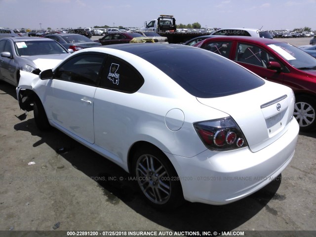 JTKDE167480269796 - 2008 TOYOTA SCION TC 白色 照片 3