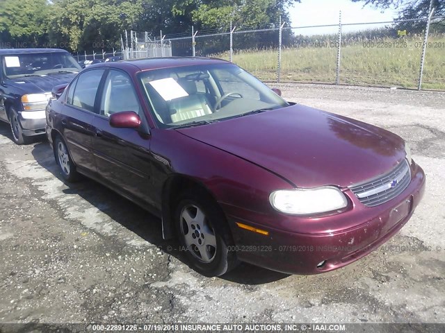 1G1NE52J63M618763 - 2003 CHEVROLET MALIBU LS RED photo 1