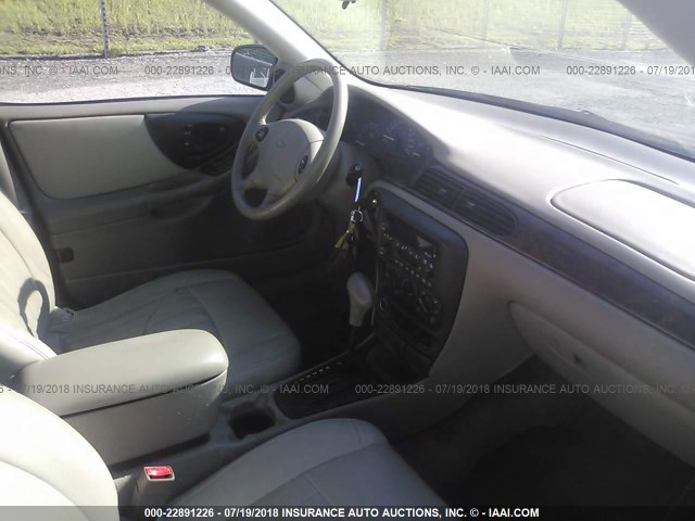 1G1NE52J63M618763 - 2003 CHEVROLET MALIBU LS RED photo 5