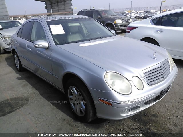 WDBUF26J55A707865 - 2005 MERCEDES-BENZ E 320 CDI SILVER photo 1