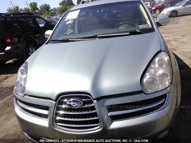 4S4WX86C264416277 - 2006 SUBARU B9 TRIBECA 3.0 H6/3.0 H6 LIMITED GREEN photo 6