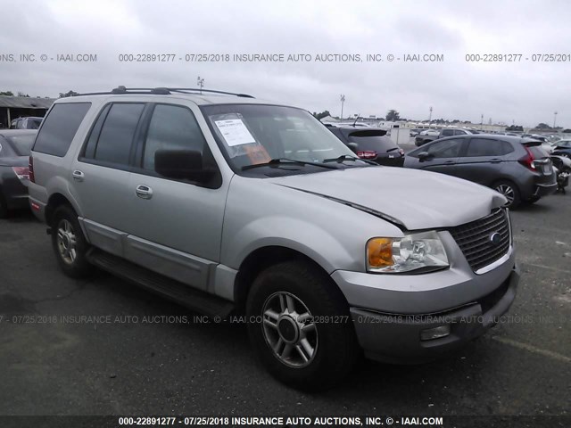 1FMEU15W53LB02163 - 2003 FORD EXPEDITION XLT SILVER photo 1