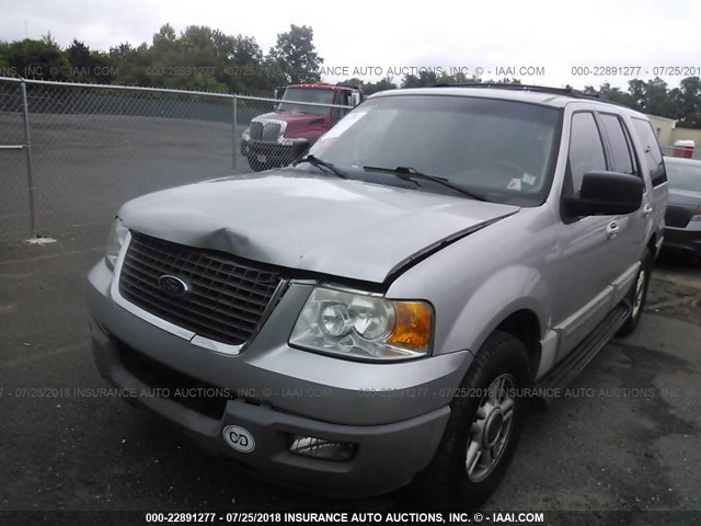 1FMEU15W53LB02163 - 2003 FORD EXPEDITION XLT SILVER photo 6