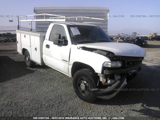 1GCGC24U4XE165691 - 1999 CHEVROLET SILVERADO C2500 WHITE photo 1