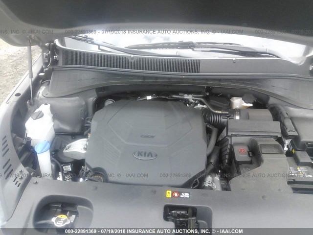 5XYPGDA53KG445339 - 2019 KIA SORENTO LX/L BEIGE photo 10