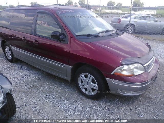 2FMDA53482BA84348 - 2002 FORD WINDSTAR SEL MAROON photo 1