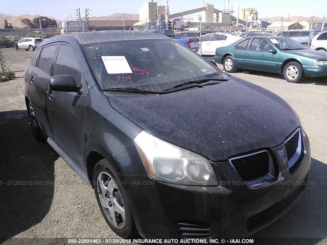 5Y2SP6E86AZ420378 - 2010 PONTIAC VIBE BLACK photo 6